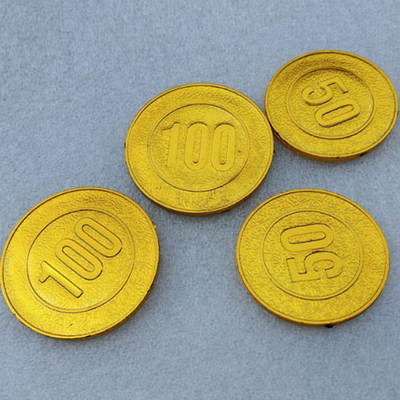 Plastic Gold Coins Pirates Gold Coins Toy Gold Coins Simulation Gold Coins Fake Gold Coins Props Gold Coins Lottery Gold Coins