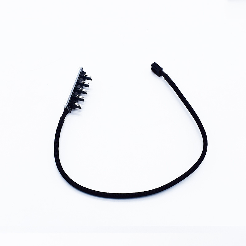 Motherboard 4-pin PWM HUB FAN HUB computer temperature control board chassis 4pin FAN extension cable