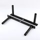 Wall Hanging Hidden Simple Support Black Invisible Concealed Partition Bracket Single Layer Shelf Metal Bracket
