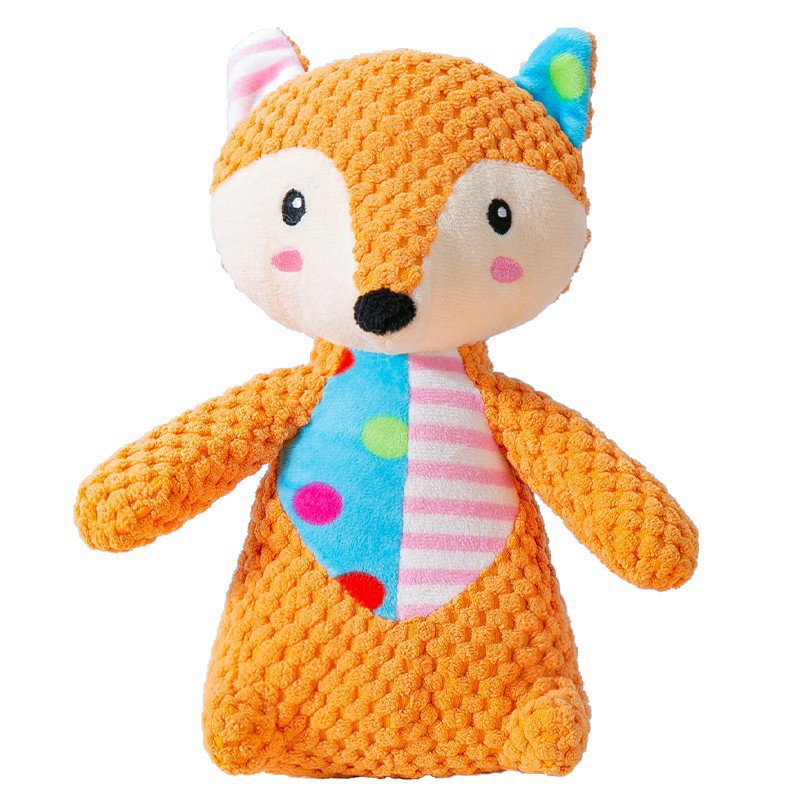 Dog Toy Vocal Plush Companion Training to Soothe Cats Small and Medium Dog Molar Teddy Pet Supplies