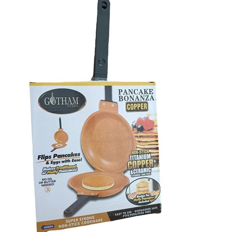 Cross-border Amazon Cake Pan Mexican Folding Pan Non-stick Frying Pan Double-sided Pan Breakfast Folding Frying Pan