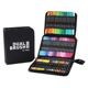 72 colors CD soft head watercolor black pole