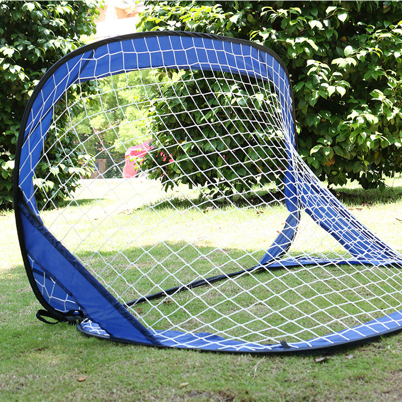 Portable Children's Football Door Primary School Students Outdoor Simple Foldable Football Frame Outdoor Parent-Child Game Football Net