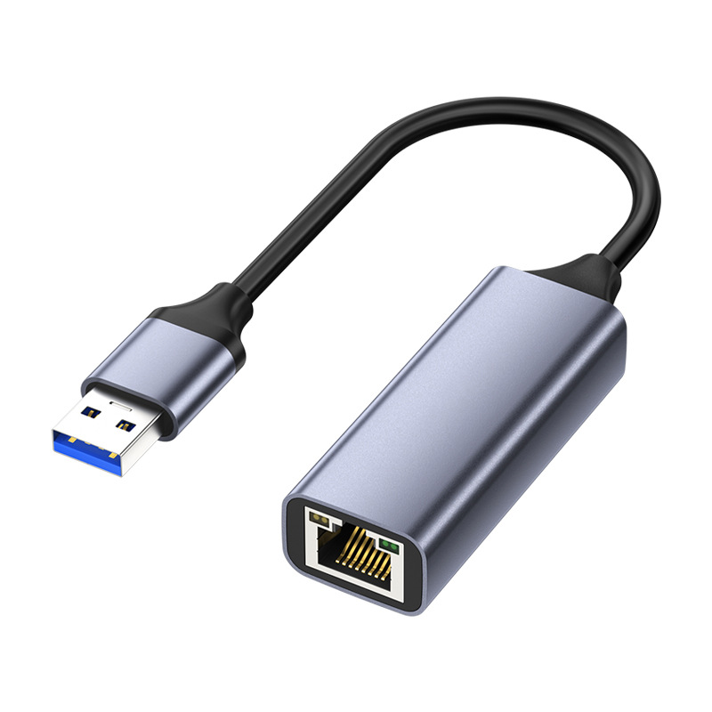 Оптовая продажа USB Gigabit проводная сетевая карта type-c мобильный телефон ноутбук USB в RJ45 сетевой конвертер