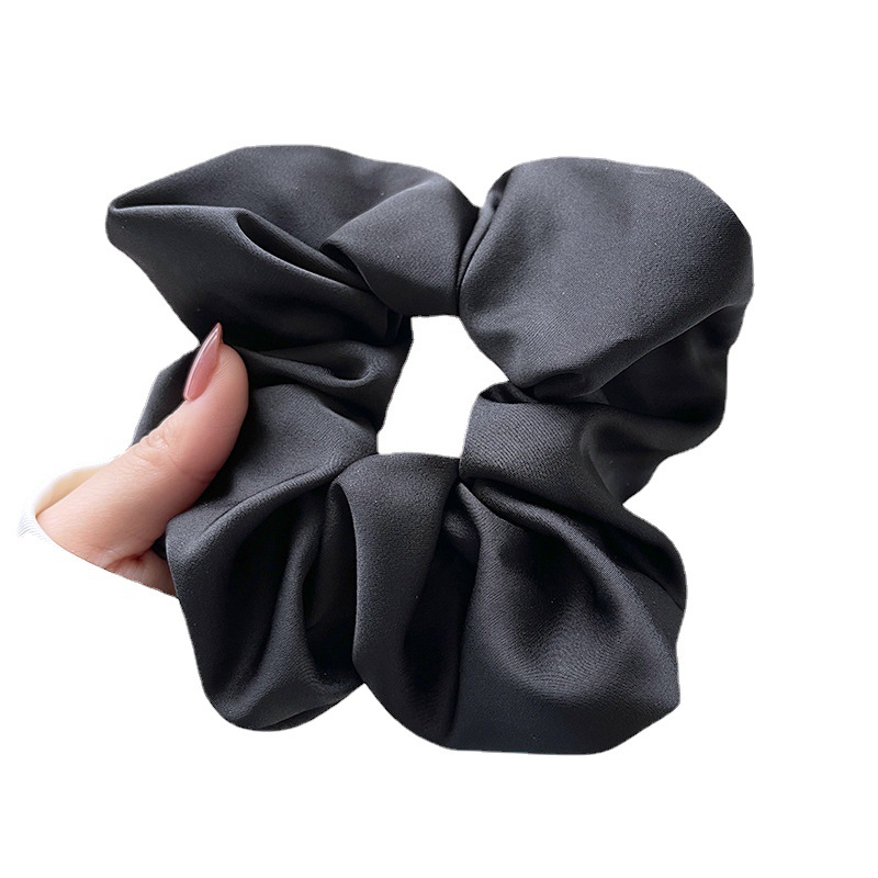 Advanced Sense Large Intestine Hair Ring Original 2022 New Style Hair Rope Temperament Tie Rope Women's Simple Ball Hair Jewelry