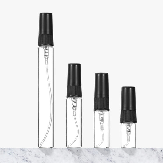Factory direct sale 2ml 3ml 5ml 10ml perfume sub-Bottle perfume sample bottle glass spray bottle trial pack