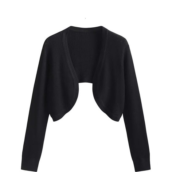 Sunscreen cardigan thin women's shawl suspender skirt outer cover white sweater top summer thin small waistcoat