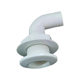 90 ° Marine drainage port marine boat bottom drainage port marine sewage outlet Hull right angle black and white water outlet