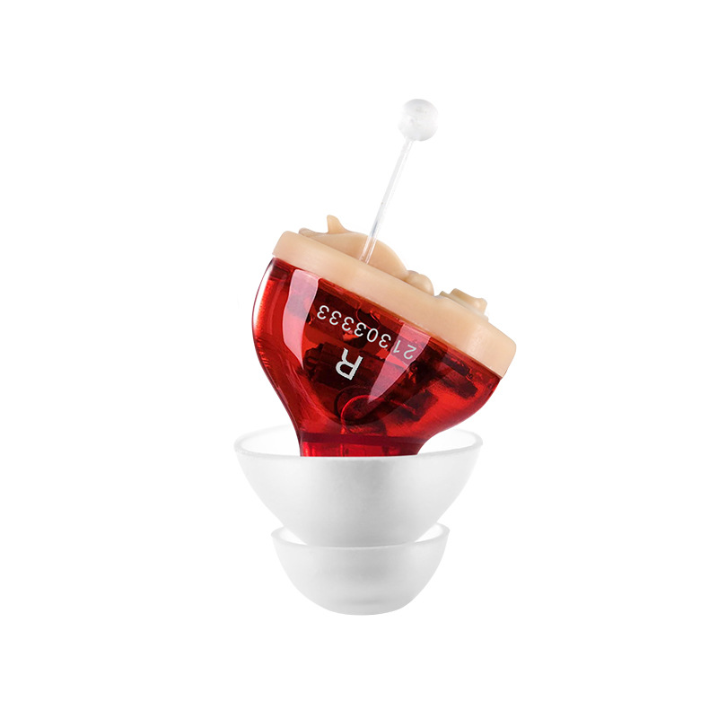 Cross-border in-ear Hearing aid wireless invisible adult red and blue Hearing aid sound amplifier Hearing aids