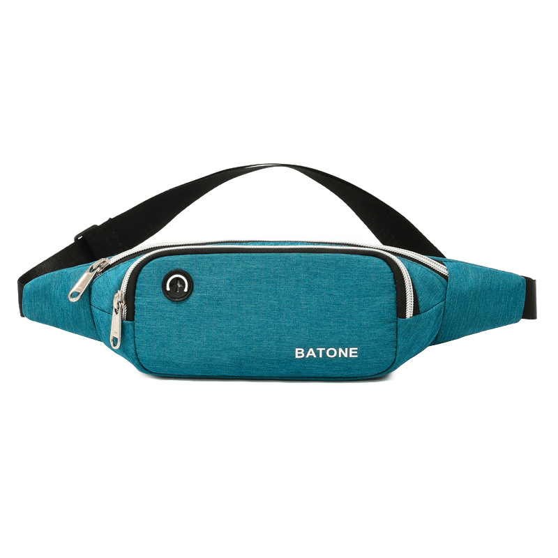 Close-fitting waist bag men's sports running mobile phone belt bag chest bag women's trendy small lightweight waterproof wear-resistant