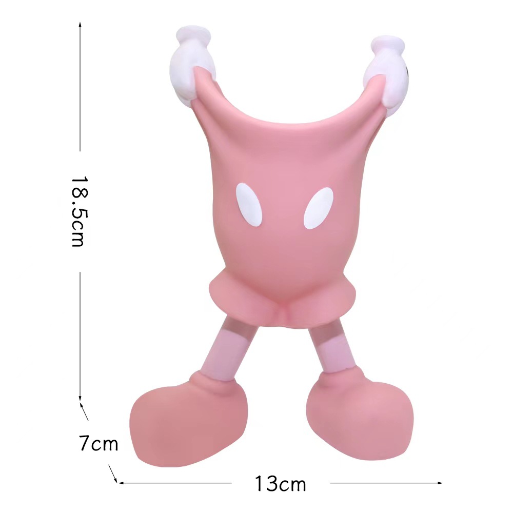 Mickey pen holder creative crafts vinyl decoration cosmetic pen organizer desktop decoration stationery storage Pen Holder