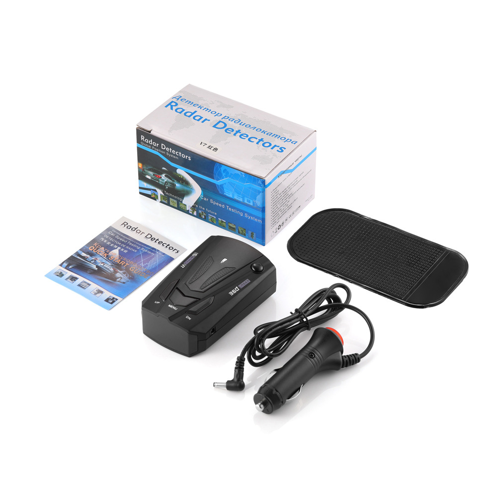 V7 electronic dog car speed measuring electronic dog radar speed measuring electronic dog car speed measuring Chinese and English Russian
