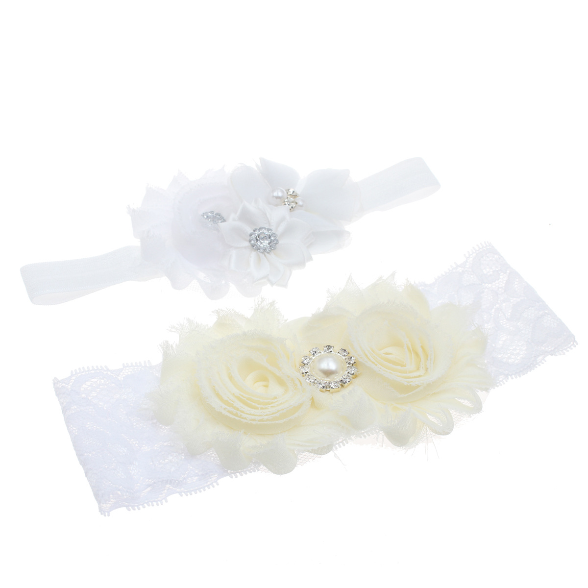 new-european-american-style-childrens-headband-baby-baptism-hairband-infant-white-cross-hair-accessories
