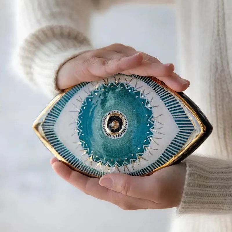 Cross-border New Evil Eye Wall Hanging Evil Eye Wall Hanging Acrylic Craft Home Decoration