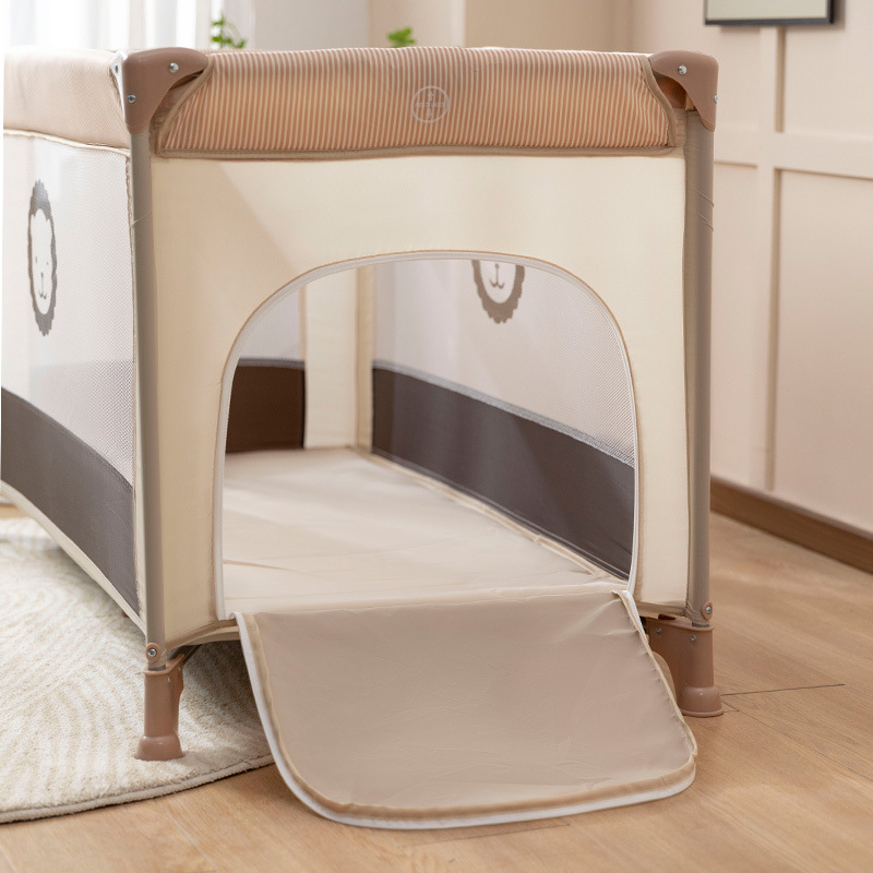 Cross-border Crib Portable Portable Foldable Newborn Movable Baby Bed Game Bed with Mosquito Net