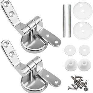 Cross-border zinc alloy toilet lid hinge factory direct sales