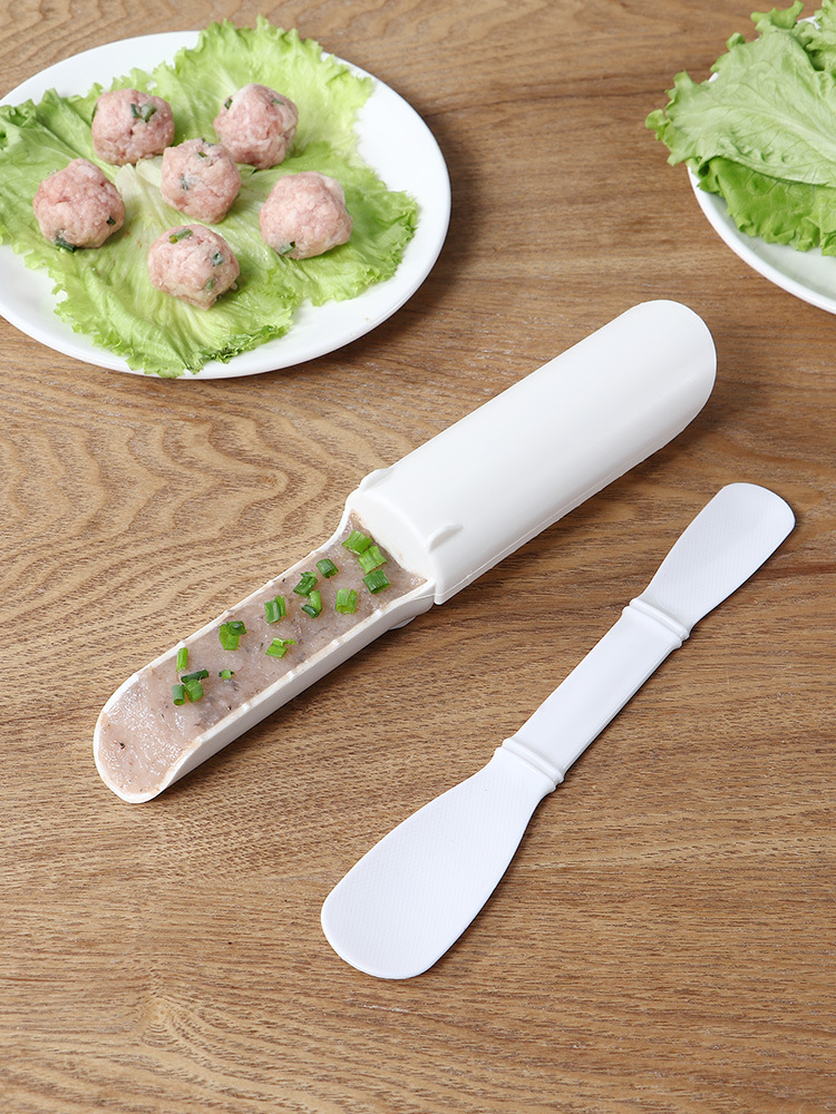 Making Meatball Artifact Household Meatball Maker Kitchen Squeeze Meatballs Fish Ball Tool Fried Meatball Digger