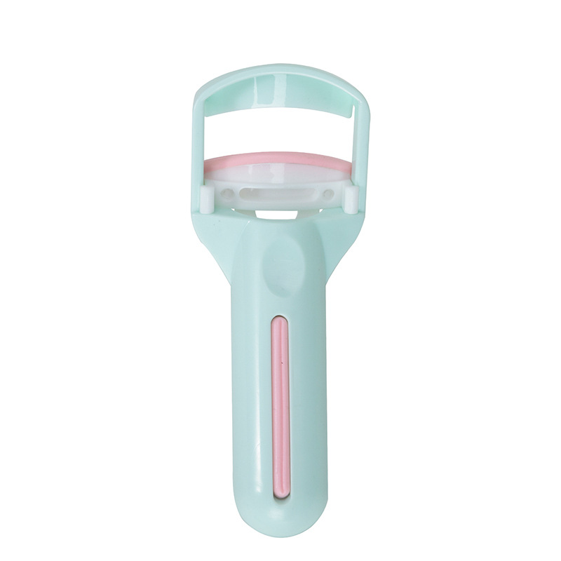 Spot manufacturers wholesale plastic eyelash curling shaping portable rubber pad novice beginner press eyelash device