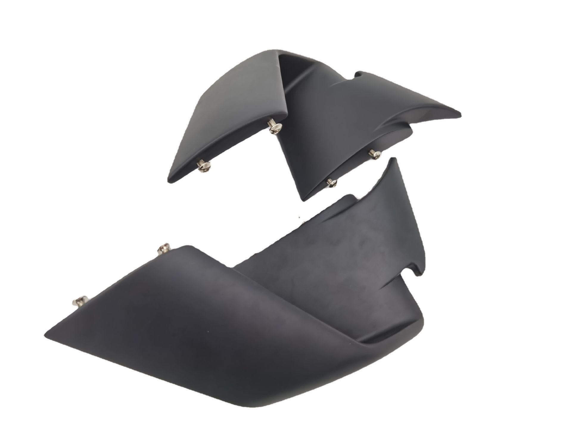 Suitable for BMW BMW S1000RR 2019-2022 water transfer matte black modified accessories side plate fixed wind wing