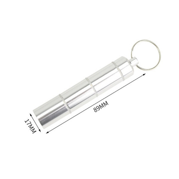Small Medicine Box with Lid Sealed Small Medicine Bottle Portable Small Carry-on Medicine Pills Waterproof Mini Medicine Jar for One Week Travel