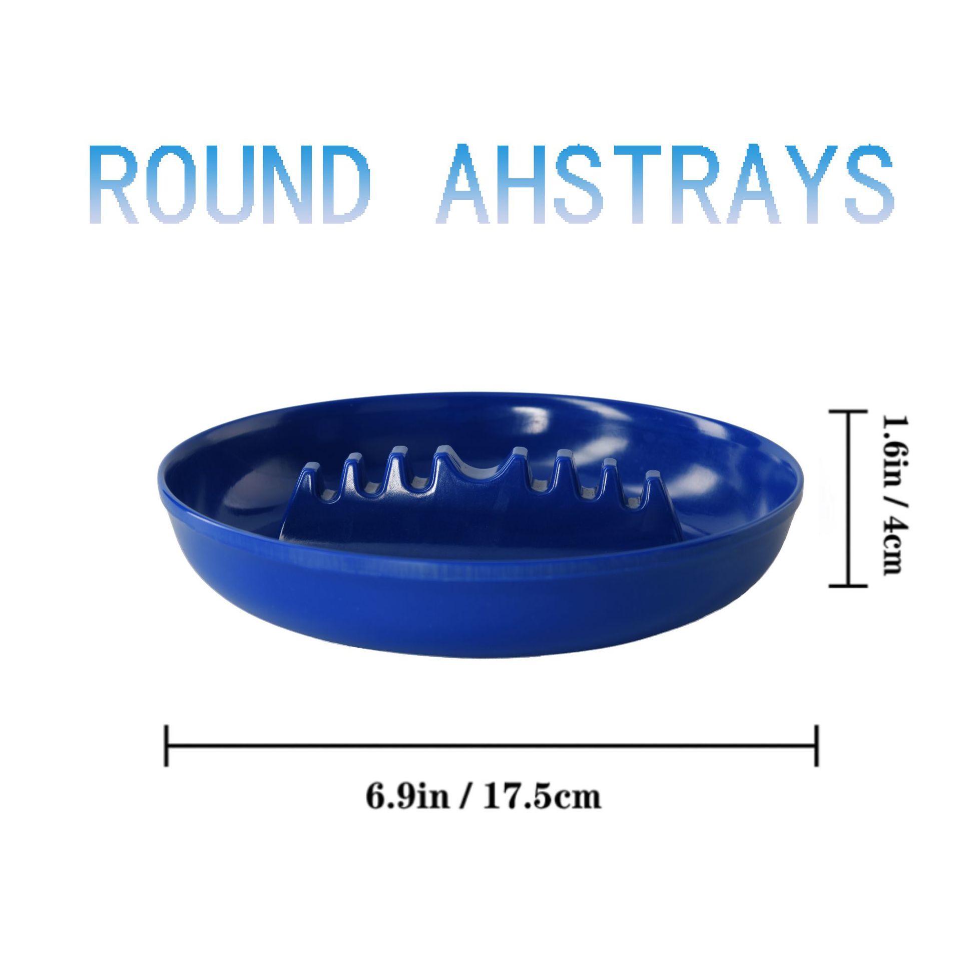 Personalized creative plastic fireproof ashtray melamine ashtray home office decoration advertising ashtray spot