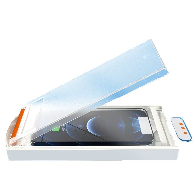 Suitable for iphone16Promax dust-free warehouse tempered film Apple 15Pro automatic film 13/14 mobile phone film
