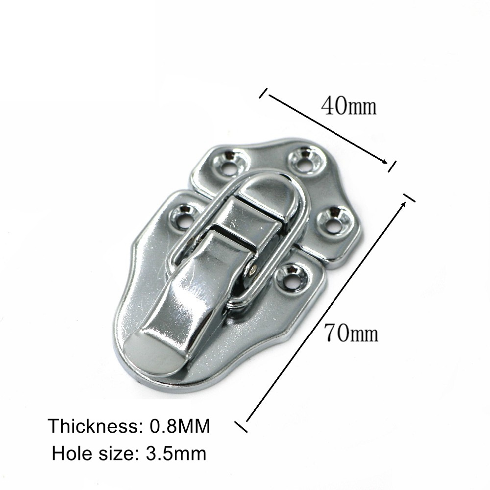 Supply furniture hardware accessories iron lock tool box cabinet cover buckle wooden box drawer antique iron buckle buckle