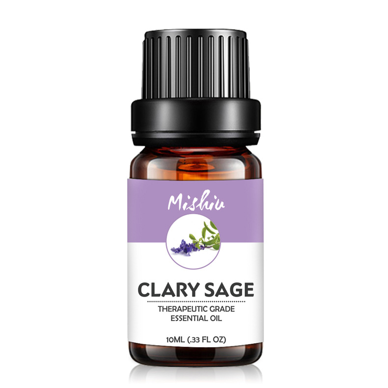 Cross border Sage unilateral essential oil 10ml aromatherapy machine humidifier plant aromatherapy skin care essential oil Clary Sage
