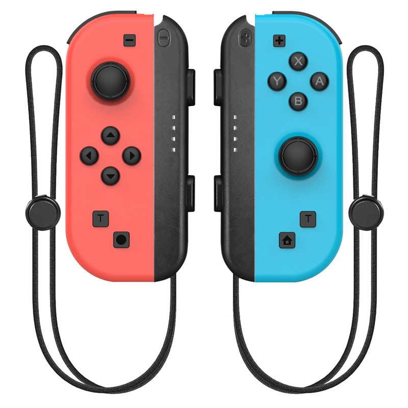 Bluetooth ワイヤレスゲームコントローラー左右ハンドルウェイクアップ機能ロープ任天堂スイッチ Joy-con|undefined