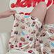 Walking pants! New Cartoon Pajama Pants Women's Summer Korean-style Loose Home Wear Casual Shorts Summer Outer Wear