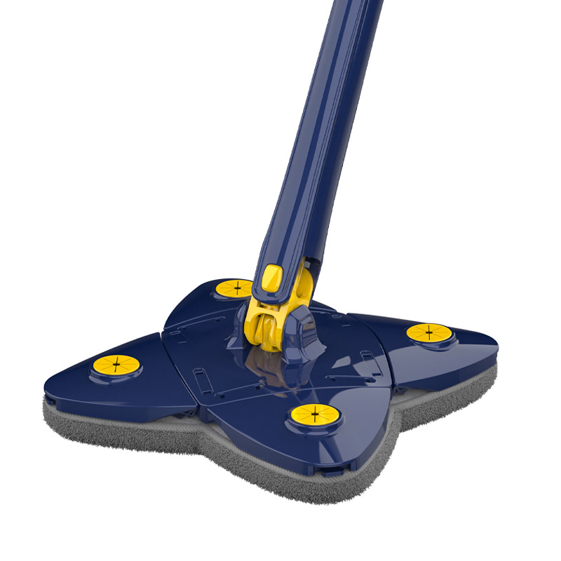 Imitation hand twist triangle four-corner mop hand wash-free new wooden floor cleaning automatic twist water household flat floor mop