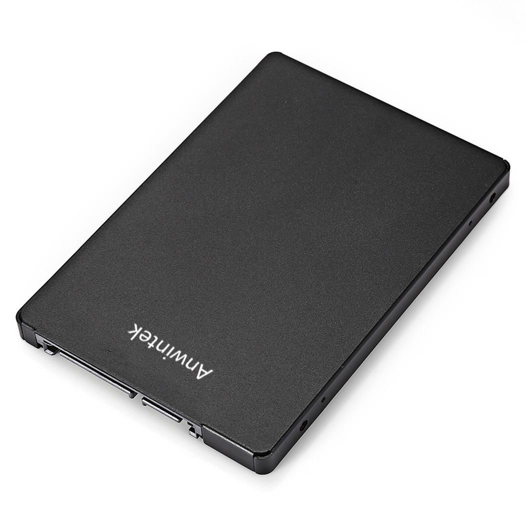 Anwintek aluminum alloy solid state drive adapter box mSATA to SATA2.5 inch 3.0SSD hard drive adapter