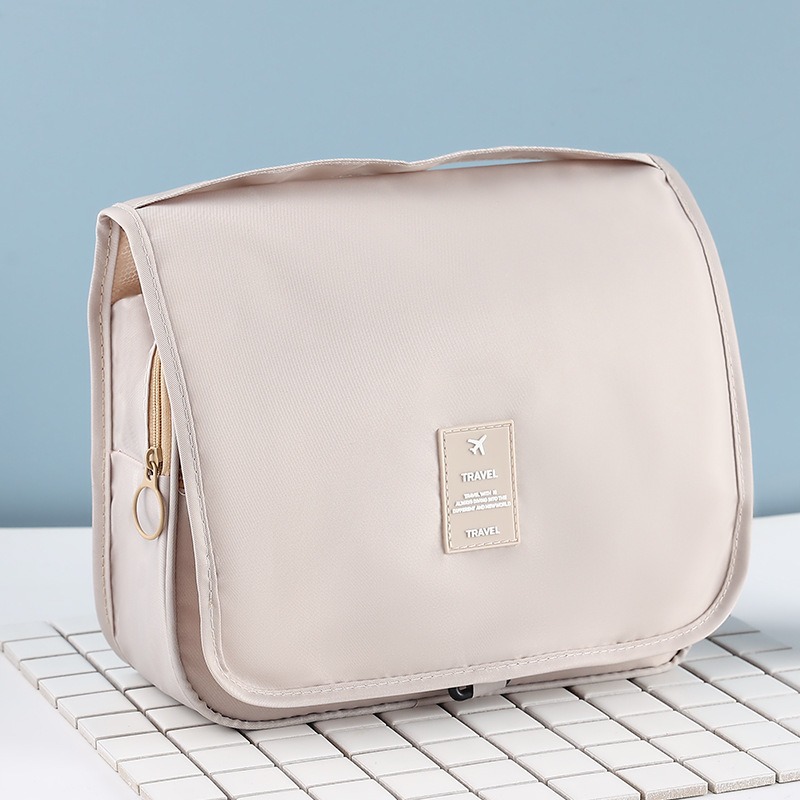 Korean Style Washing Bag Dry and Wet Separation Travel Storage Bag Cosmetic Bag Large Capacity Hook Bag Waterproof Cartoon Hook Bag