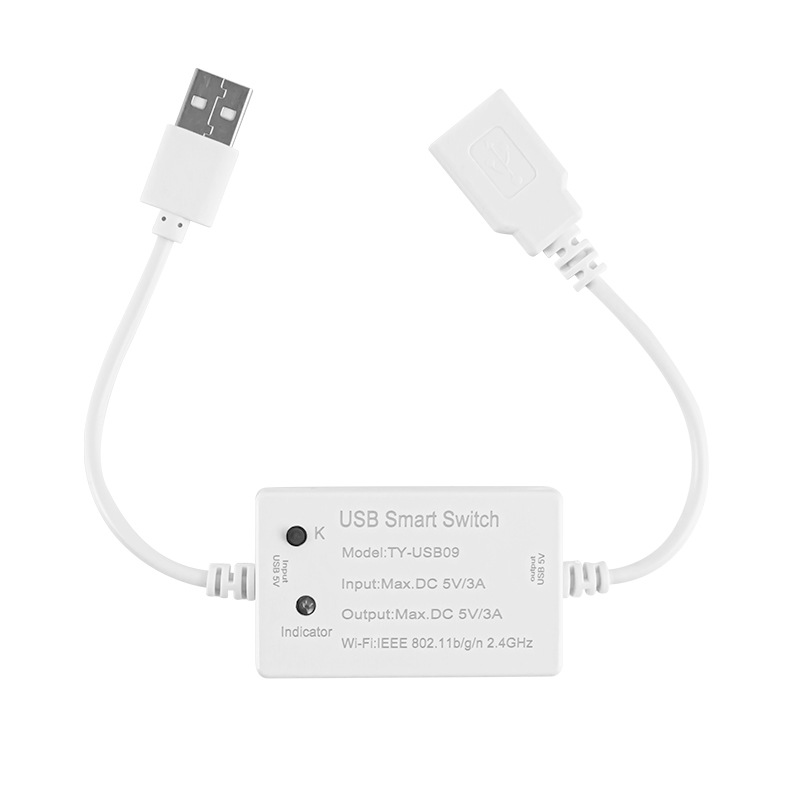 Graffiti WIFI single channel USB 5V3A switch module jog self-locking remote voice control Alexa