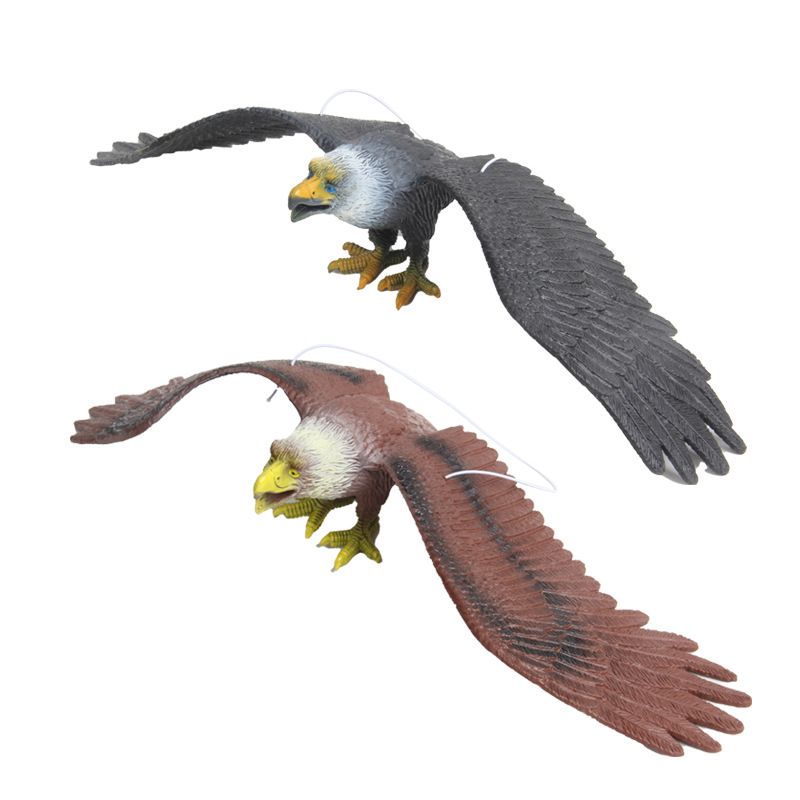 Large simulation Eagle toy model pinch call plastic animal bird toy Golden carving Dapeng decoration birds