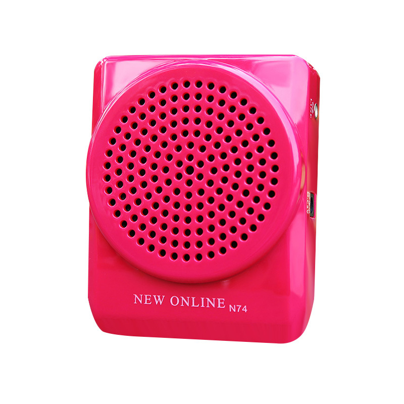 New online N74 small loudspeaker teacher dedicated bee teaching portable headset microphone line tour guide speaker Outdoor