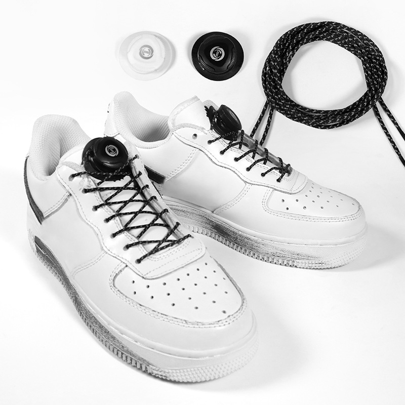 New Style Spin Free Automatic Rotating Sports Shelaces Creative Convenient Children Adult Universal Spin Lazy Shelaces
