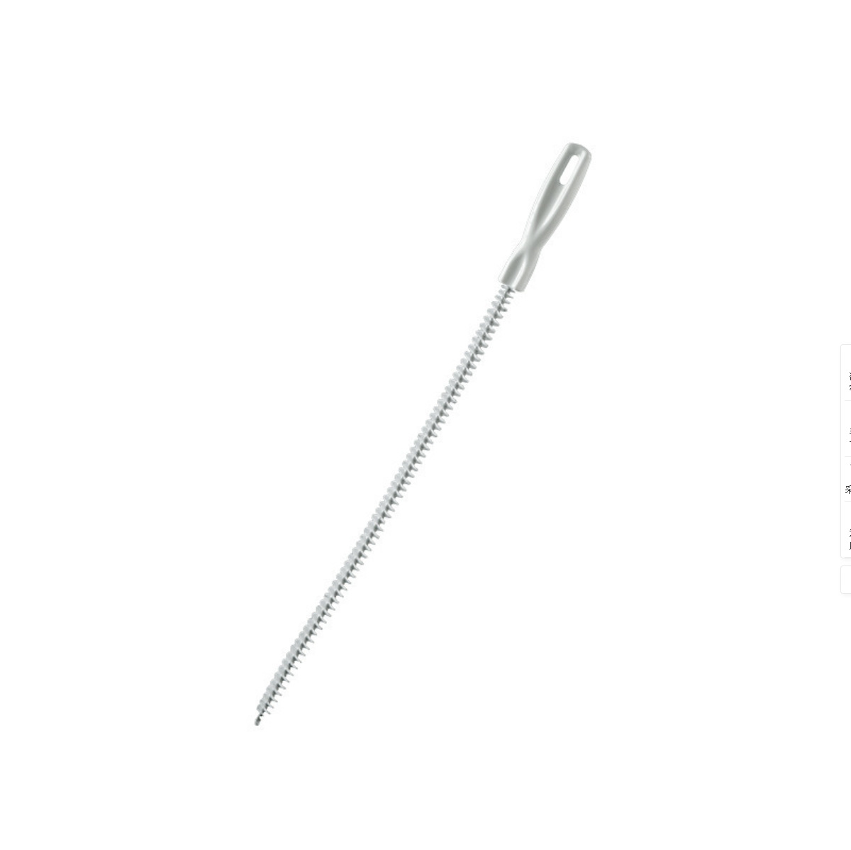 Flexible pipe dredge sewer hair cleaner face pool cleaning brush water pipe artifact tool