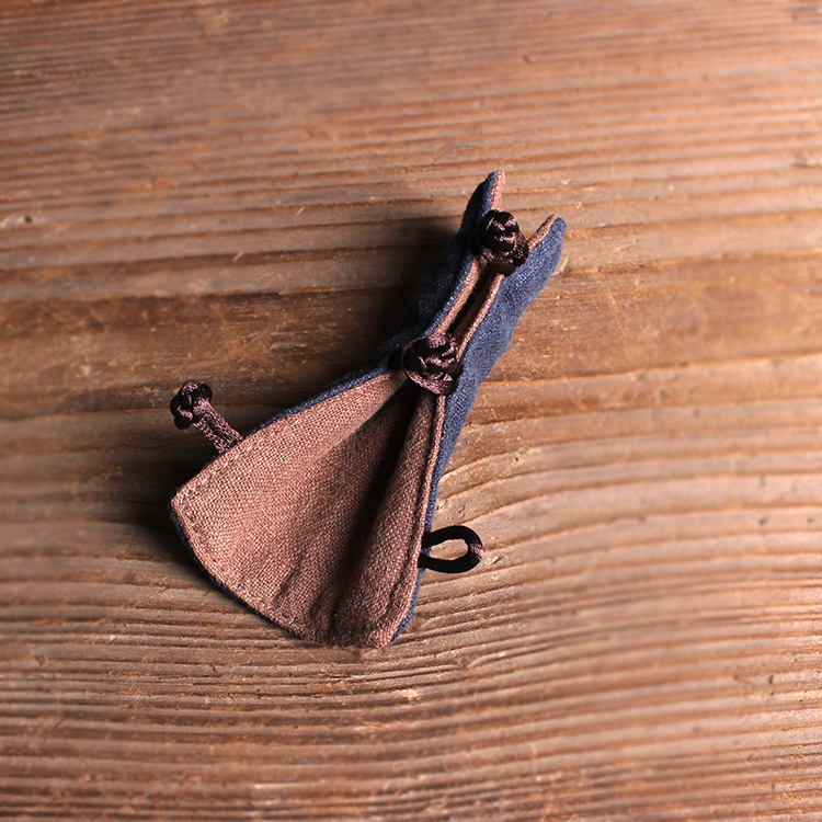 Iron Pot Gripper Pot Handle Cover Anti-scalding Cloth Bundle Heat Insulation Small Cloth Cover Copper Pot Silver Pot Suitable for Tea Ceremony Zero Match Kung Fu Tea Set