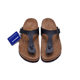 Cross-border Trade Wide BK Birkenstock Shoes Gizeh Flip-flops Sandals Birkenstock Cork Men's and Women's Beach Sandals Summer