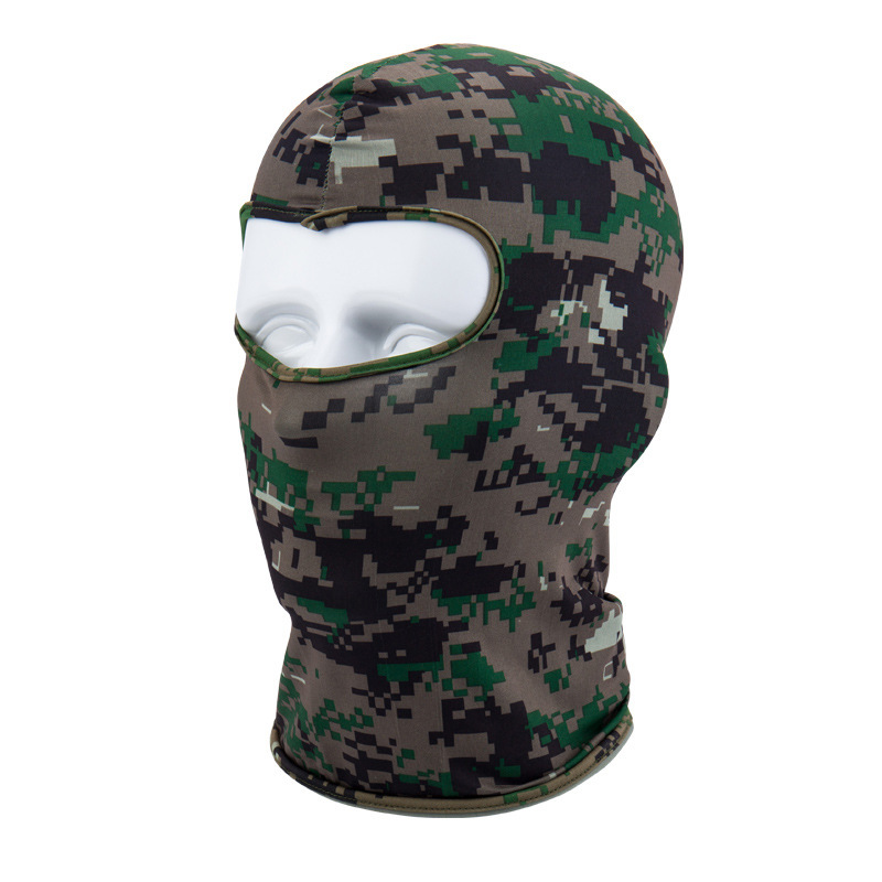 Outdoor Riding Sunscreen Headgear Mask Helmet Liner Face Protection Dust-proof Hat Summer Men's and Women's Headgear Face Gini Beach