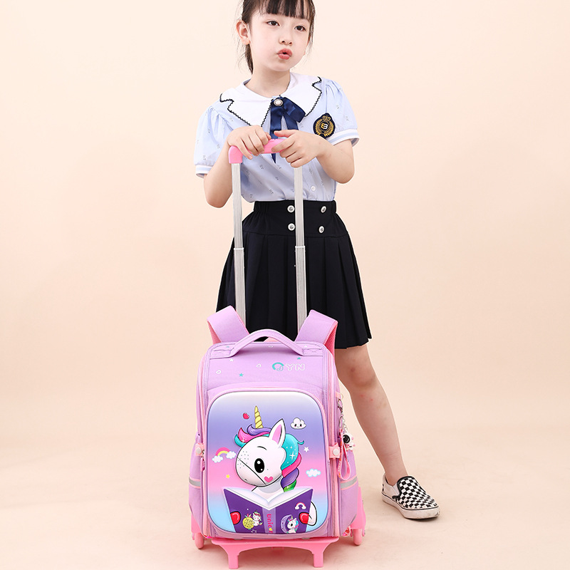 Natural Fish New Space Bag for Small Students, Grade 1-3, Spine Protecting, Weight Reducing, Cross-border Trend, Dropshipping