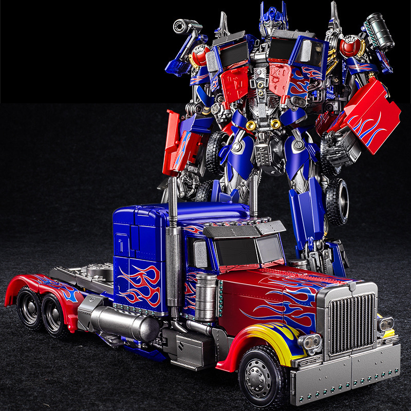 Transfiguration Toy Model Car King Kong Robot Bumblebee Dinosaur Steel Cable Handmade Genuine Children Boy