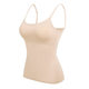 Cross-border plus size Underwear Yoga Exercise T Belt Chest Pad No Steel Ring Cup One-piece Outer Wear Base Camisole Vest for Women