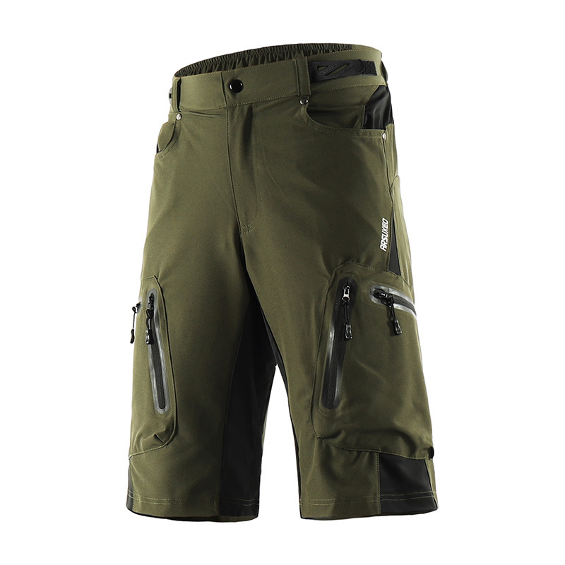Downhill Off-road Mountain Bike Professional Riding Five-point Men's Riding Shorts ARSUXEO Outdoor Mountaineering Shorts N1202