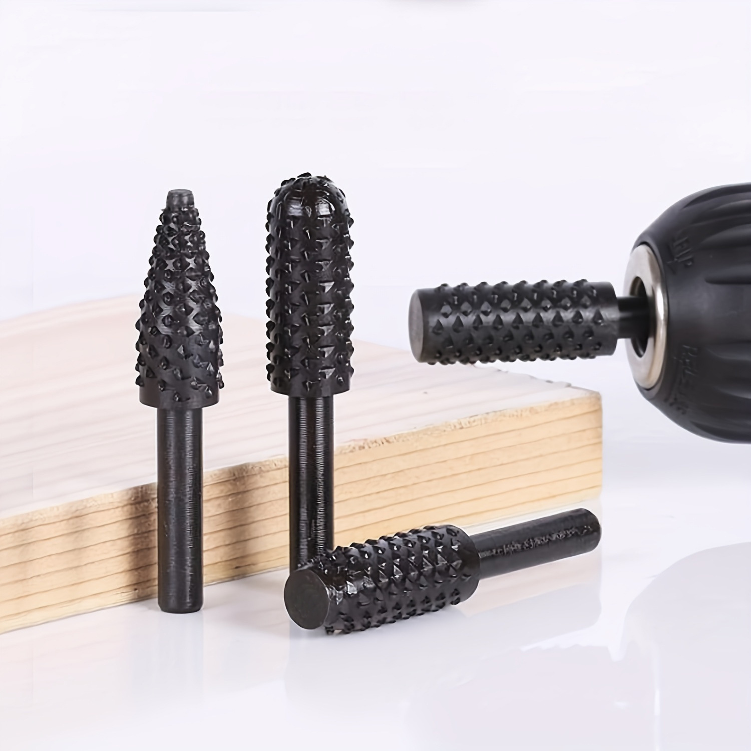 10 piece set wood carving knife embossed rotary file woodworking file sanding head woodworking shaped rotary file