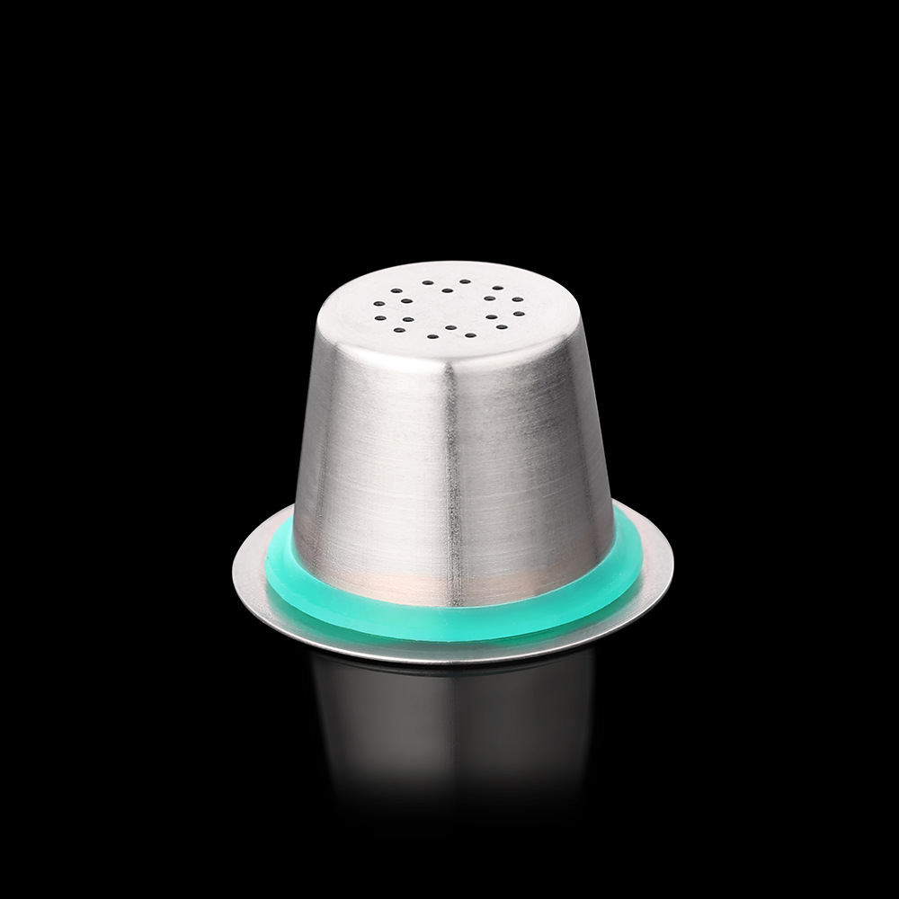 nespresso stainless steel coffee capsule Cup Nestle capsule box unlimited filling use coffee filter