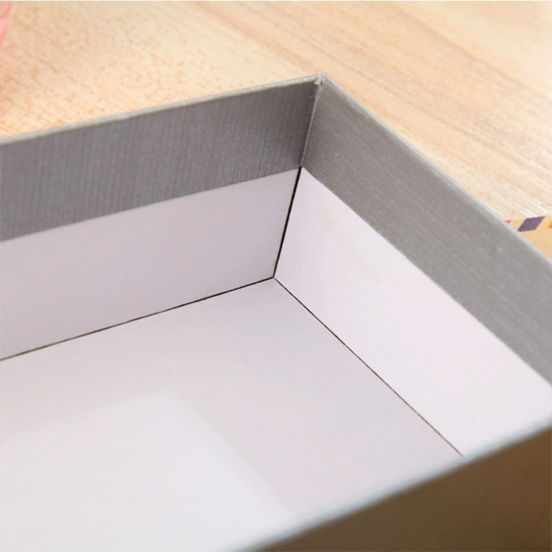 Rectangular right angle lid packing box underwear underwear gift box cross-border socks packaging cardboard gift box