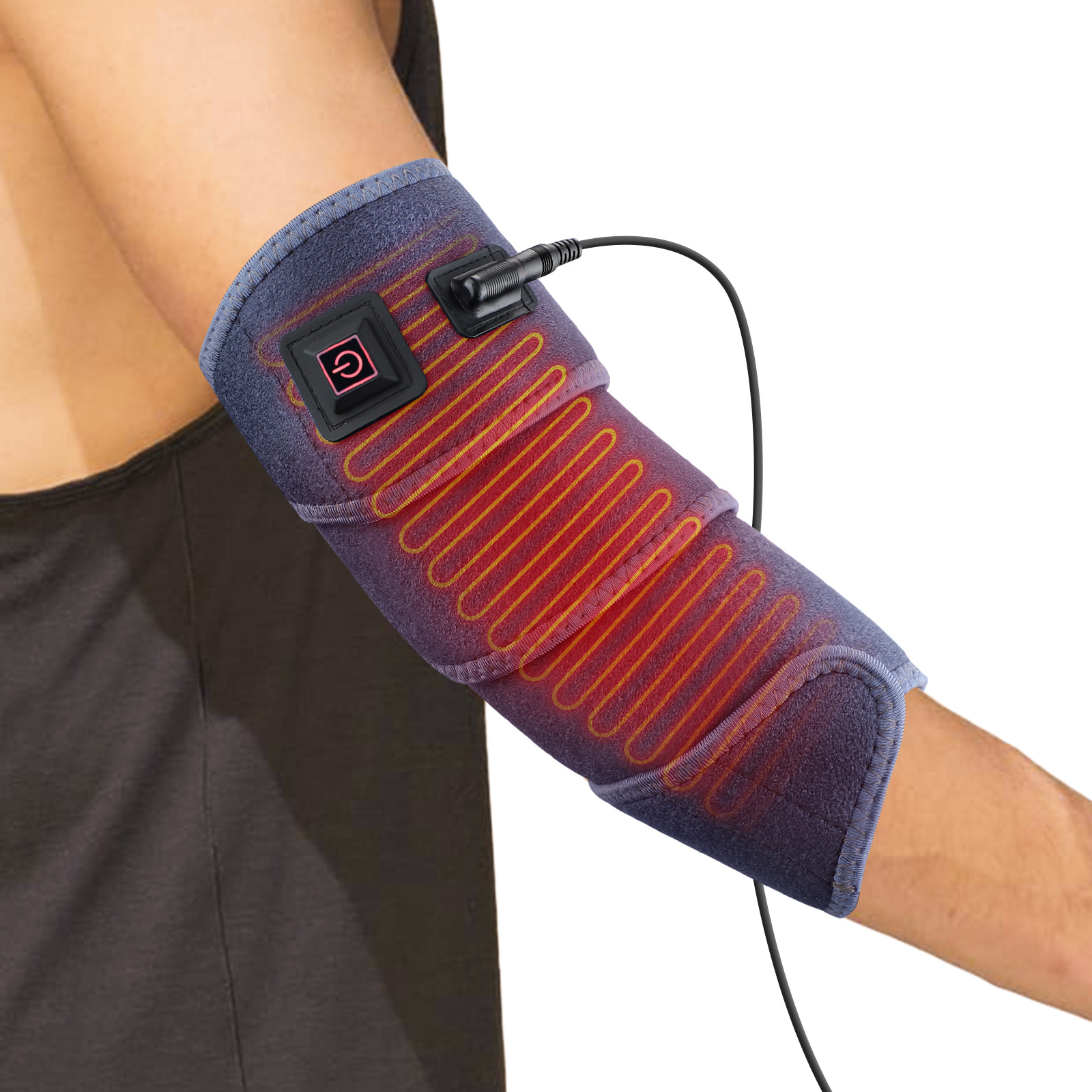 Cross-border new electric heating strap 3-speed temperature control heating wrist strap ankle heating strap wholesale