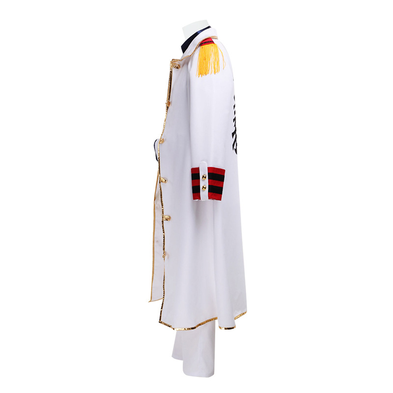 One Piece cos Navy Lieutenant General cos Luffy Grandpa Cape Full Set Anime cosplay Costume